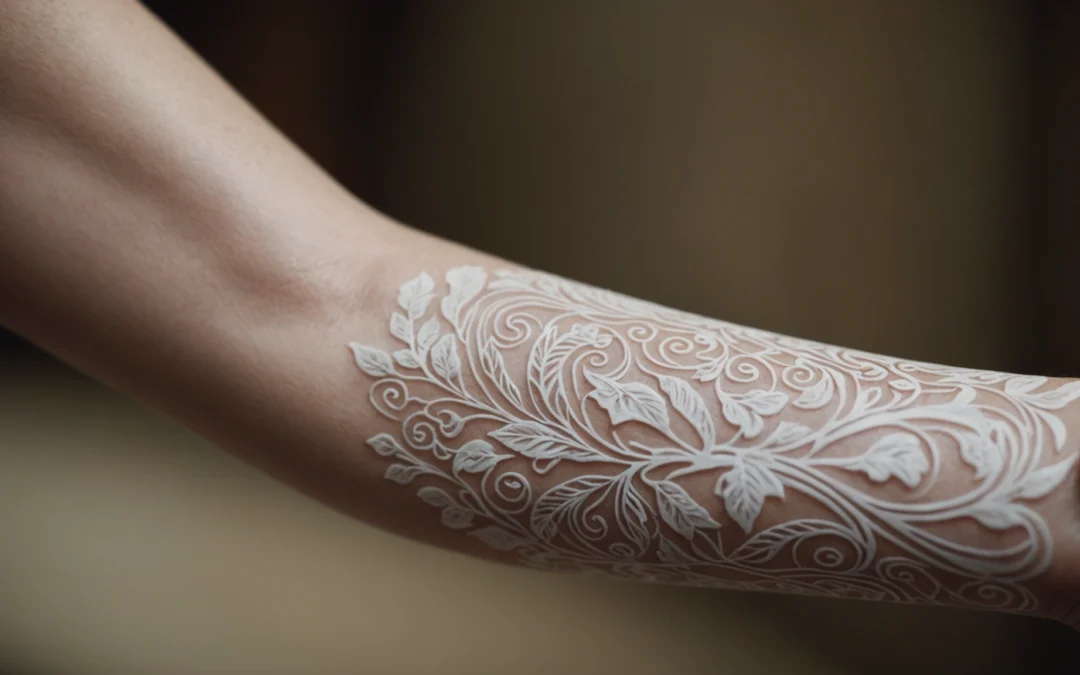 Tatouage blanc discret : l’élégance subtile qui transforme votre peau