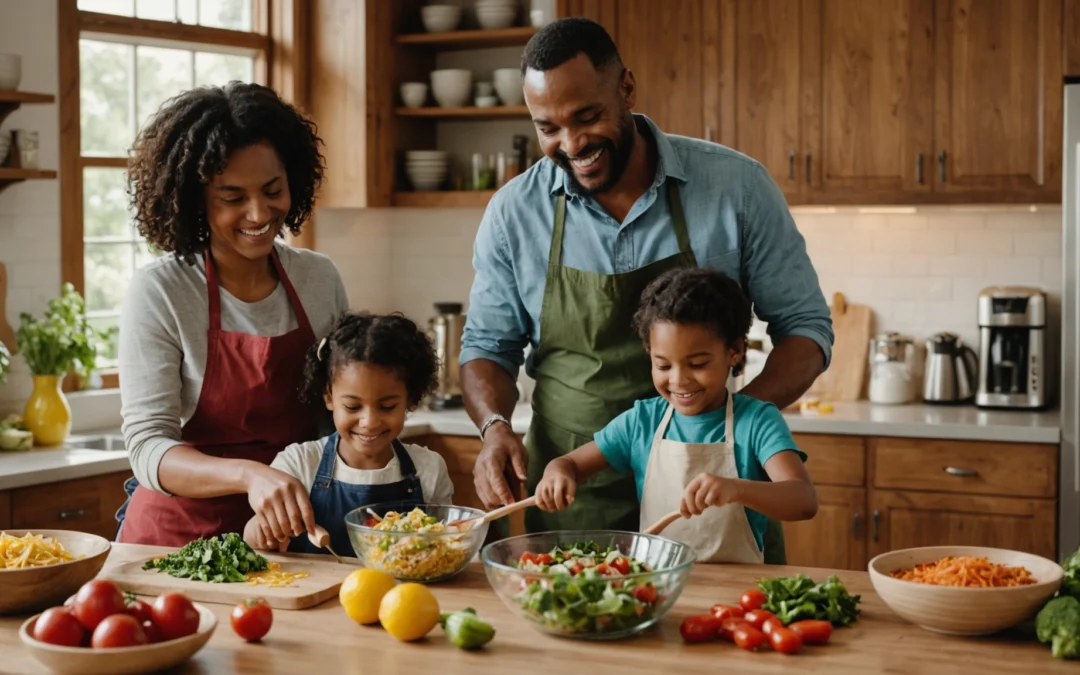 Sublimer vos repas en famille avec le batch cooking enfant en toute sérénité