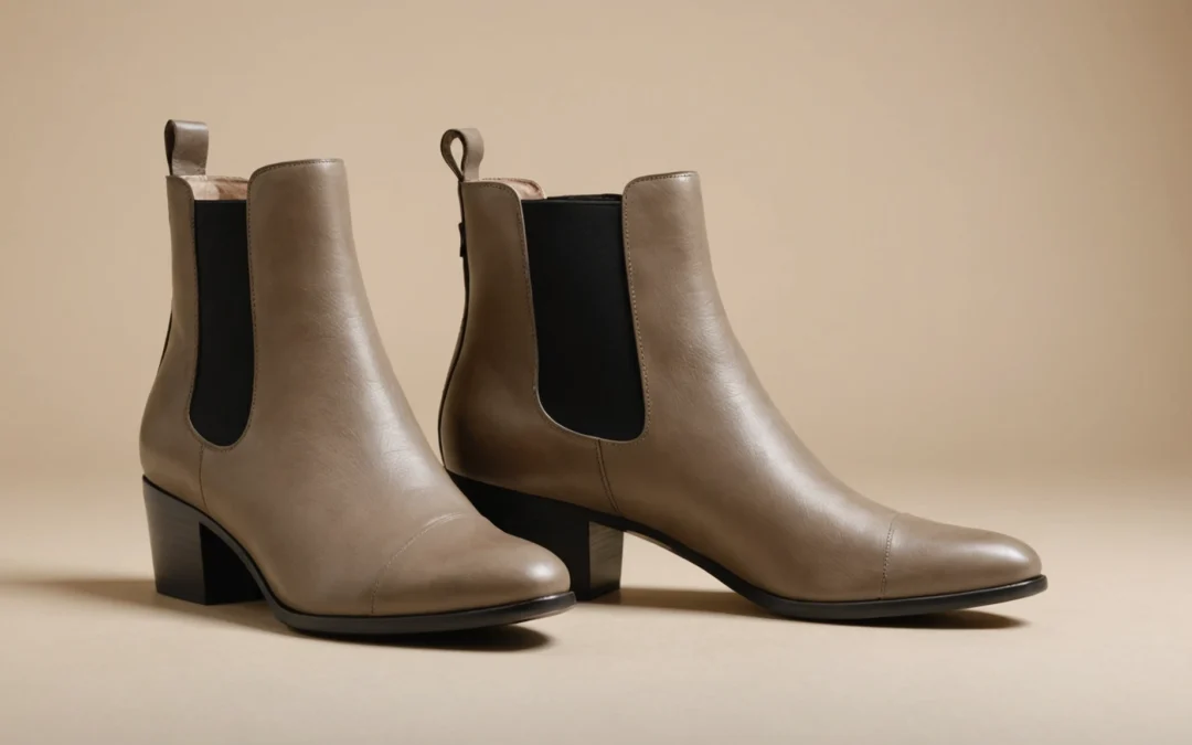 Des bottines tendance et confortables pour femmes avec hallux valgus
