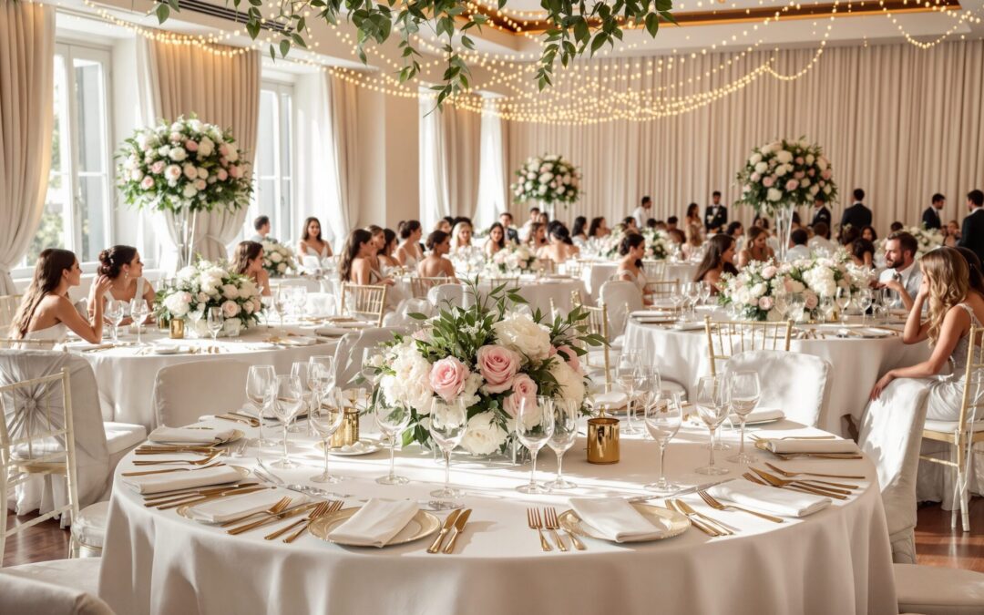 Quelles sont les meilleures idées de décoration pour une salle de mariage ?